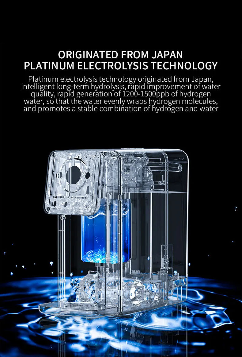 Desktop RO Wasserstoffreiches Wasserfiltersystem Haushalt Instant Heißwasserfilter Direkttrinkwasserbrunnen Kommerziell