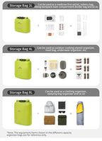 Naturehike Rolle-Aufbewahrungstasche Outdoor Reise Wandern Leicht Wasserdicht Vakuum Kompressionsspender Taschen Tragbarer Organizer