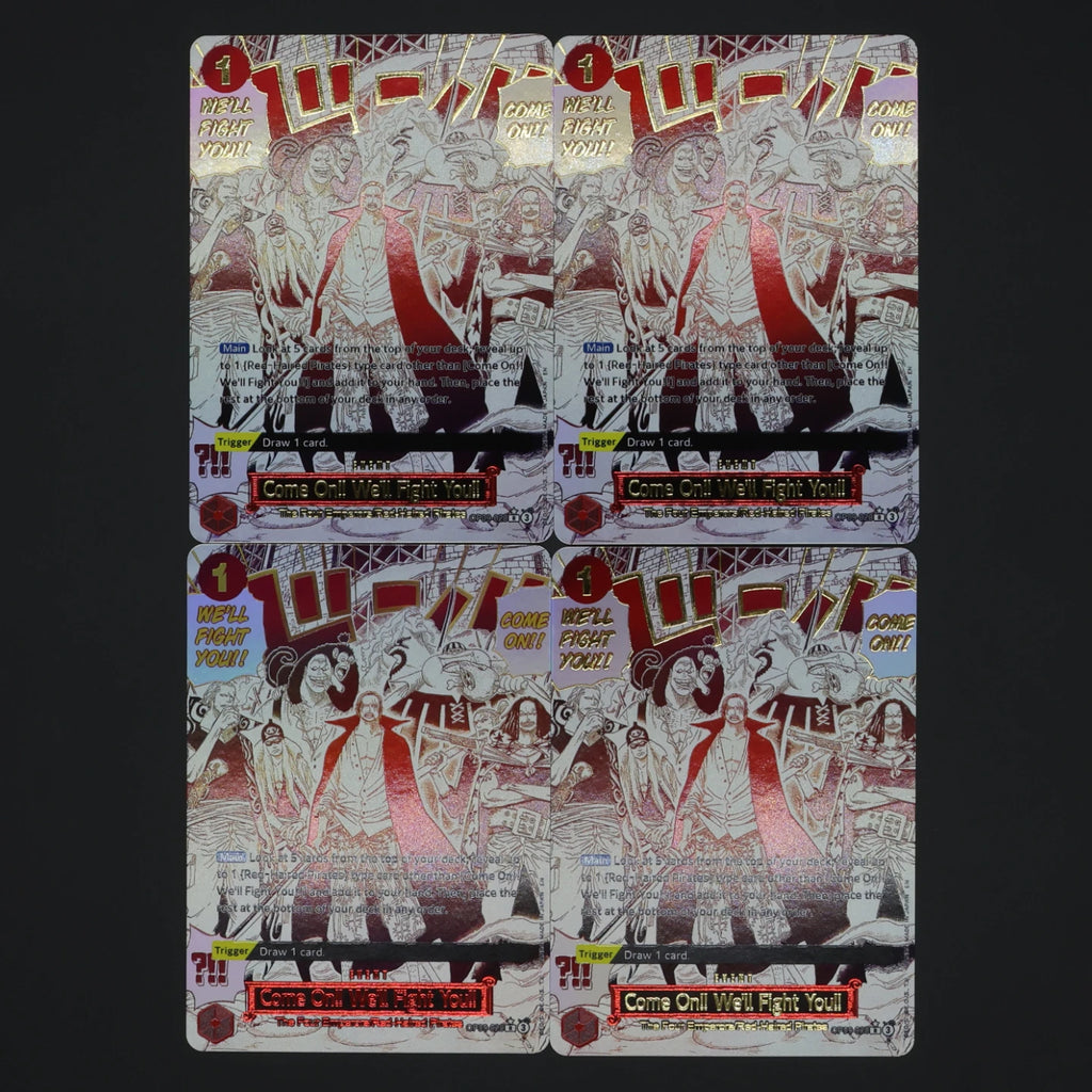 One Piece TCG OPCG English Manga Event Card Set Gear 2 DDM GGG Ground Death Frighten Me OP09 OP10 OP11 OP12 OP14 Goldprägung