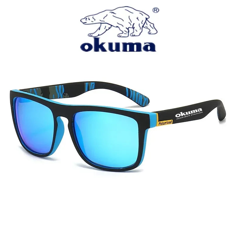 Okuma polarisierte Sonnenbrillen UV400 für Herren und Damen Outdoor-Jagd, Angeln, Autofahren, Radfahren, Sonnenbrillen, optionale Box