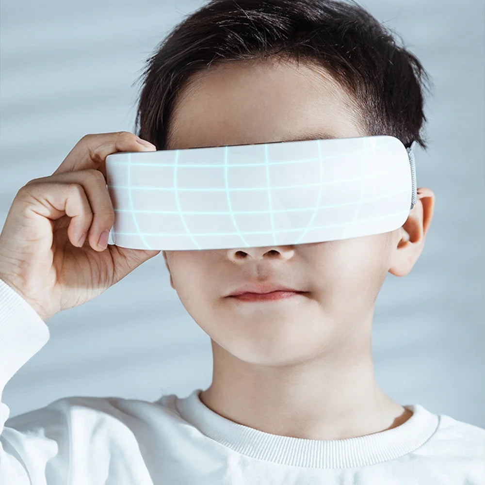 Visionswiederherstellungs-Augenmassagegerät Grünes Licht Vision Recovery Trainingsinstrument EMS Akupressur Augenschutz Wiederherstellung Kurzsichtigkeit Kind