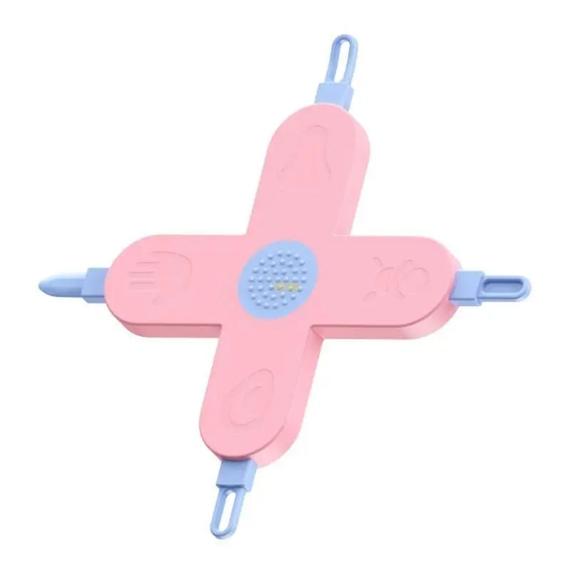 Infant Ohren- Nasen- Nabel-Reinigungswerkzeug Kinder Sicherheit Ohrenschmalzentferner Nabelreiniger Nasenhöhlenpflegezubehör 4-in-1 Baby Pflege Gadget