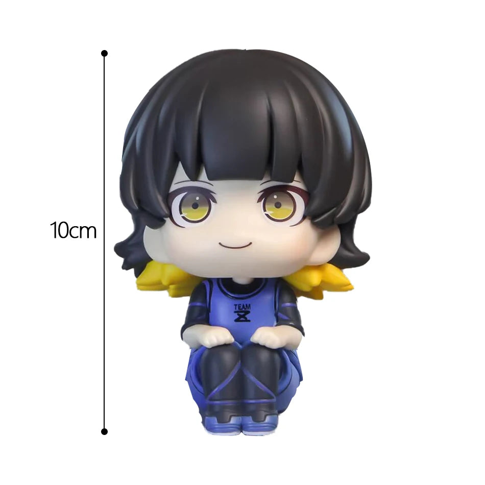 BLUE LOCK Actionfiguren Isagi Yoichi Bachira Meguru Anime Figur Q-Version Figur Sammelmodell Kinderspielzeug Puppen Geschenke