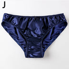 Damen 100% Maulbeerseide seidiger Slip Mode Spitze Brief Große Größe Bequeme Atmungsaktive Einfarbige Dessous Nahtlose Unterwäsche