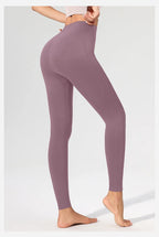 Pfirsich Lift Hüfte Hohe Taille Yogahose Damen Stretch Eng Trainingshose Laufen Sexy Fitnesshose