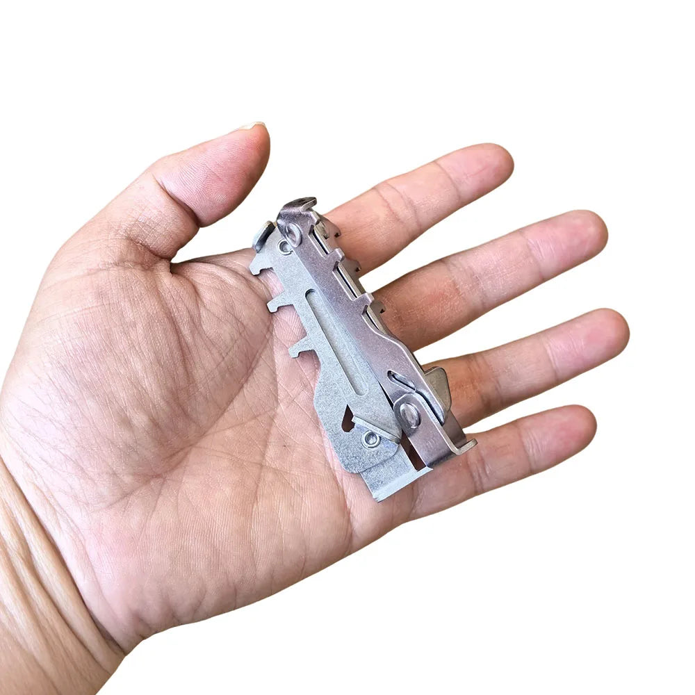 Halter für Gaskartuschen, klappbar, für Campingkocher, Flaschenhalter, Gaskartuschen-Stativ, Outdoor-Picknick-Werkzeug