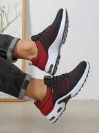 Herrenschuhe Mode Super Atmungsaktive Schnür-Laufschuhe – Rutschfest, langlebig und kissenweich – Herren Mode-Sneaker