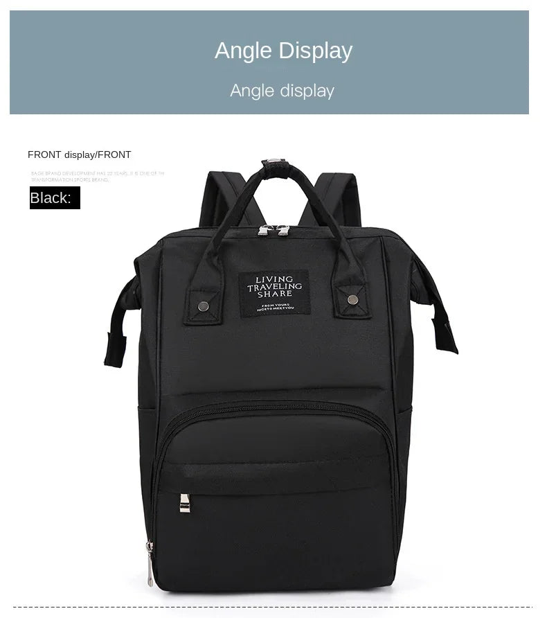 Wickelrucksack Windeltasche Mama Große Kapazität Taschen Mama Baby Multifunktionale Wasserdichte Outdoor Reise Windeltaschen für die Babypflege