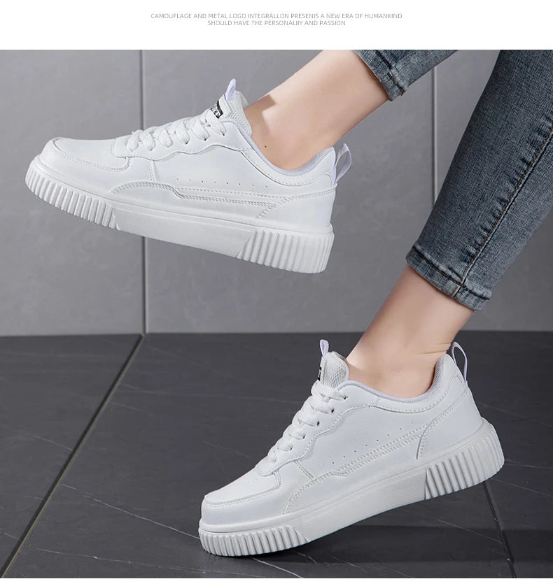 Mode Frauen Freizeitschuhe Atmungsaktive Walkingschuhe Flache Schuhe Sneaker Weiß Damen-Schuhe Sport Laufen Outdoor Walking Für Herren