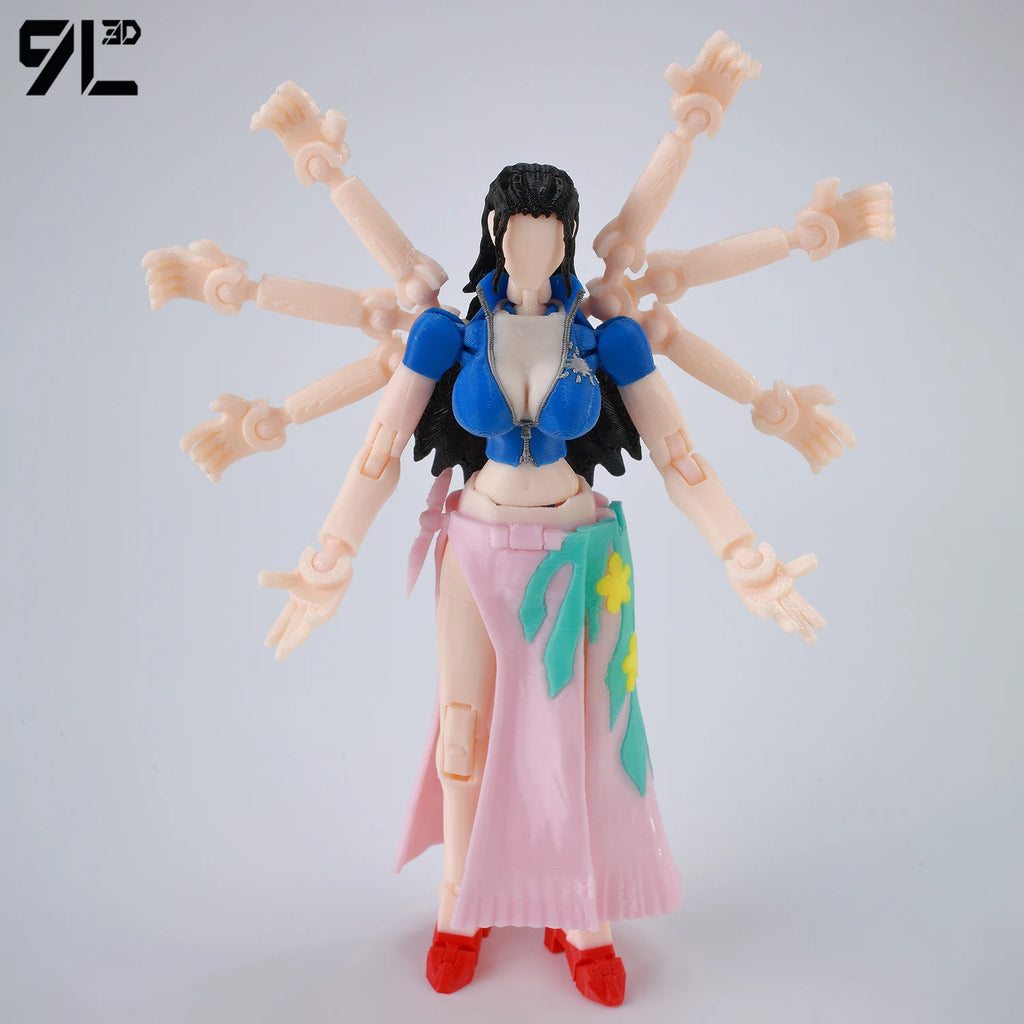 9L3D Gedruckte Anime One Piece Naruto Demon Slayer Dummy13 Lucky T13 Bewegliche Shapeshift Actionfiguren Mannequin Spielzeug Sammlerstücke