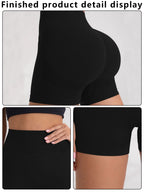 CZGUKE Damen-Outdoor-Sporthorts, Fitnesshose, Gym-Aufwärmhose, Yogahose, hochwertige, enge Jogging-Shorts und Radhose
