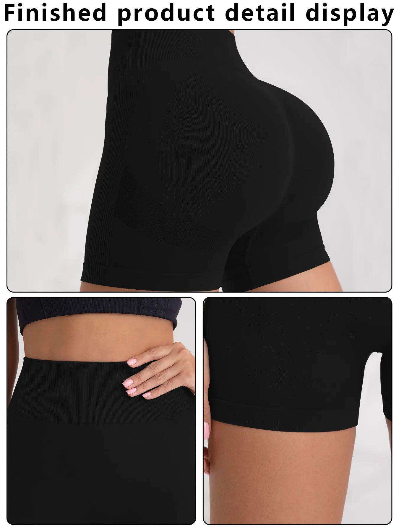CZGUKE Damen-Outdoor-Sporthorts, Fitnesshose, Gym-Aufwärmhose, Yogahose, hochwertige, enge Jogging-Shorts und Radhose