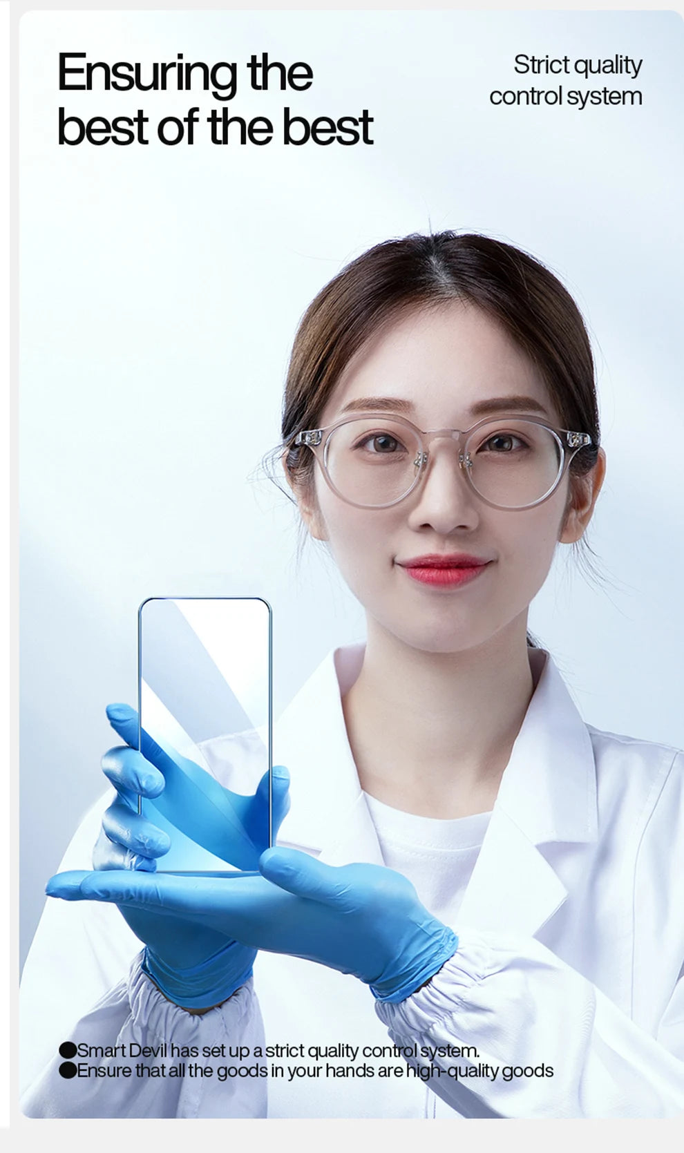 SmartDevil Staubfreie Displayschutzfolie aus gehärtetem Glas für Samsung S26 Ultra HD, klare Displayschutzfolie für Samsung S25 S24, Anti-Fingerabdruck