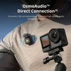 DJI Osmo Action 6 Action-Kamera, variable Blende, 1/1,1-Zoll-Quad-Sensor, neues 4K mit freiem Zuschnitt, Osmo Action 6