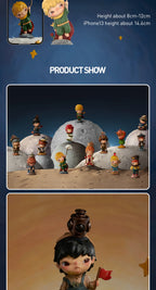 POP MART Hirono x Le Petit Prince Serie Blind Box Spielzeug Mystery Box Mistery Caixa Actionfigur Überraschung Süßes Modell Geburtstagsgeschenk