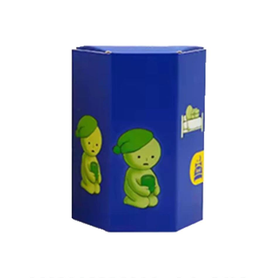 Eine Serie von Nachtleuchtenden Grünen Puppen Blind Mystery Box Actionfiguren Dekoration Desktop-Modell Spielzeug als Überraschungsgeschenk