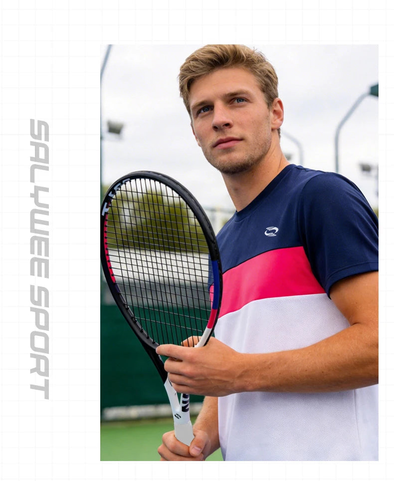 NEXUS Carbon Tennisschläger, Speed Aesthetic Design, breiter stabiler Dreiecksrahmen, geringer Windwiderstand und hohe Kontrolle