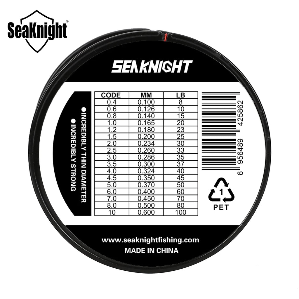 SeaKnight Brand 4-fach geflochtene Angelschnur 8-100LB Multifilament PE-Schnur 300M 500M 1000M Süßwasser Salzwasser Angeln Pesca