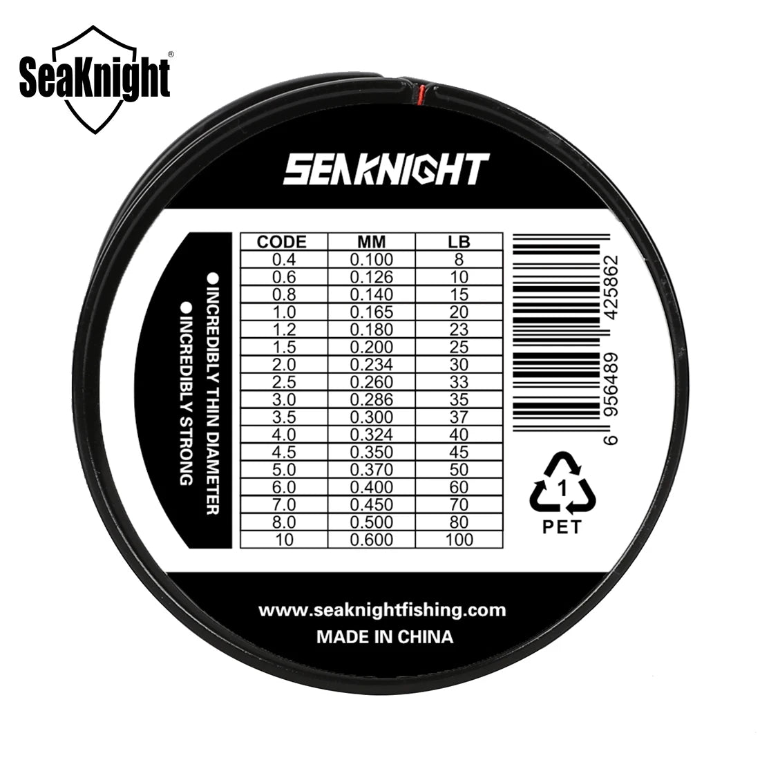SeaKnight Brand 4-fach geflochtene Angelschnur 8-100LB Multifilament PE-Schnur 300M 500M 1000M Süßwasser Salzwasser Angeln Pesca