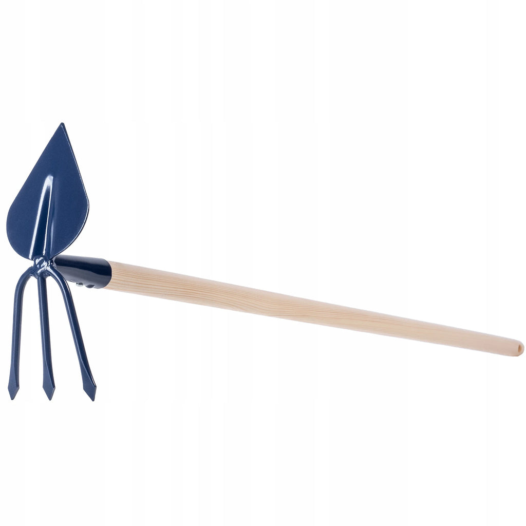 KADAX Gartenhacke mit Zinken und 125cm Stiel