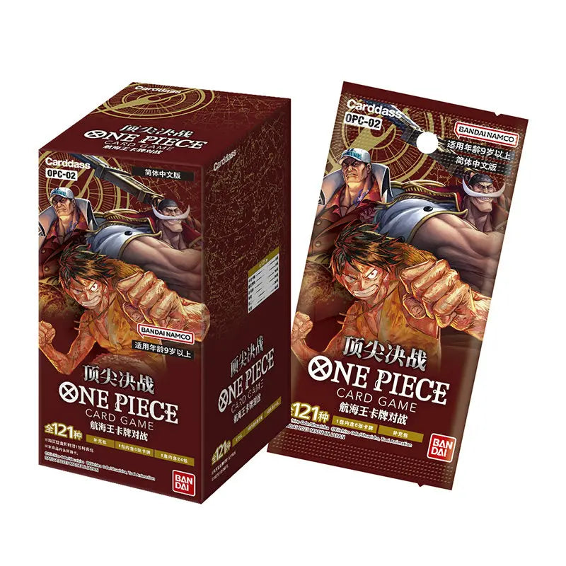 Original One Piece King Vereinfachtes Chinesisch PRBC01/02 EB3/OPC01/03/08/09/14/11/12/13 Ergänzungspack Kampfkarte Cartoon-Spielzeug