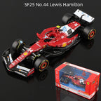 Bburago 1:43 2025 F1 Legierungsauto Modell Formel Racing Die Cast Spielzeug SF25 RB21 W16 MCL39 Red Bull Mercedes Ferrari McLaren