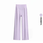 DRUR Damen High Waisted Capri 3/4 Yoga Leggings mit Bauchkontrolle Schlaghose für Fitnessstudio Laufen Tanz Sommer Neu