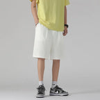 Herren-Sommer-Freizeithose in großen Größen, Strandhose, Laufhose, gerade kurze Hose, dünne Jogginghose, Freizeit-Loose-Shorts
