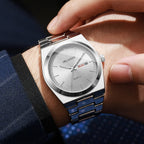 Luxus-Herren-Business-Uhren Kalender Quarz-Armbanduhren Für Herren Uhr Reloj Hombre (Ohne Box)
