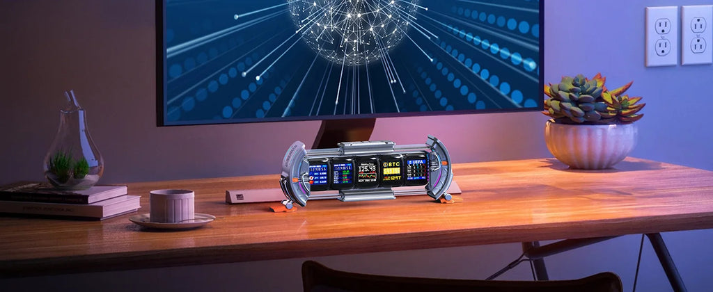 Divoom Times Gate Gaming Room Setup Digitaluhr mit intelligenter App-Steuerung, WLAN-Verbindung, RGB-LED-Anzeige, Büro-Dekor Cyberpunk