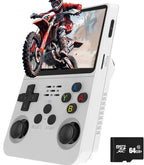R36S Klassische Retro-Spielkonsole mit ARKOS System Videospiele Einzelkarte Tragbare Handheld-Spielkonsole Kindergeschenk 3,5 Zoll