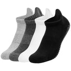 1 PAAR Solide Baumwolle Verdickter Frotteeboden Damen Sport Rutschfeste Yoga Socken Hohe Qualität Atmungsaktive Herren Anti-Rutsch Bodensocken
