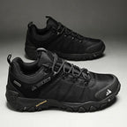 HIKEUP Rutschfeste Herren Wanderschuhe Atmungsaktive Outdoor Abriebfeste Spritzwassergeschützte Kletterschuhe Herren Sneaker Tourismus Bergschuhe