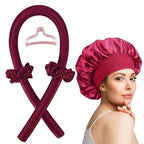Hitzefreier Lockenstab Nachtmütze ohne Hitze Haarband faule Lockenwickler Stirnband Haarroller Schlafendes weiches Stirnband Haarstyling-Tools