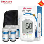 Sinocare Safe AQ pro Ⅰ Blutzuckermessgerät Glucometer Kit Diabetes Tester Medizinisches Blutzuckermessgerät oder nur Teststreifen Lanzetten