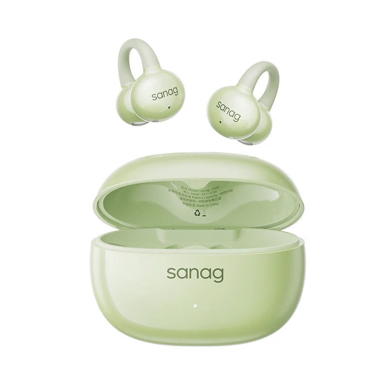 Sanag Z60S Ohrclip-Kopfhörer OWS HiFi-Sound Open-Ear-Ohrhörer Audífonos Bluetooth Kabellose Kopfhörer Flash-Sale Headset