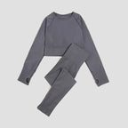 WAREBALL 2/3/4-teiliges Nahtloses Yoga-Set Sportkleidung Yoga-Anzüge für Frauen Fitness-Set Trainingsanzüge Sport-BH Gym Leggings