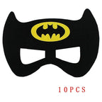 32/28/10 Stück/Los Superheldenmaske Cosplay Weihnachten Halloween Kinder Erwachsene Karneval Party Requisiten Kindergeburtstag Filz Maskerade