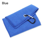 40*60CM Baumwolle Hohe Wasseraufnahme Mikrofaser-Reinigungstücher Golftuch mit Karabinerhaken Reinigt Schläger Golf Trainingshilfen