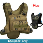 Lauf-Brusttasche Trinkweste zum Radfahren Wandern Fahrradrennen Marathon Tasche Herren Damen Sport Taktische Bauchtasche Camping Rucksack