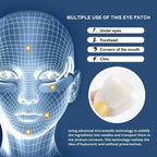 5/10/30 STÜCK Microneedle Augenpads Maske Koreanische Hautpflege Hyaluronsäure gegen Faltenbildung Alterung Augenringe Augenmaske Feuchtigkeitsspendend