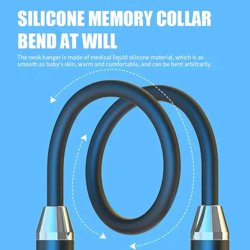 Wireless Bluetooth Headphones Neck Stereo Noise Reduction Universal Sports Earphone Microphone Secondary image
