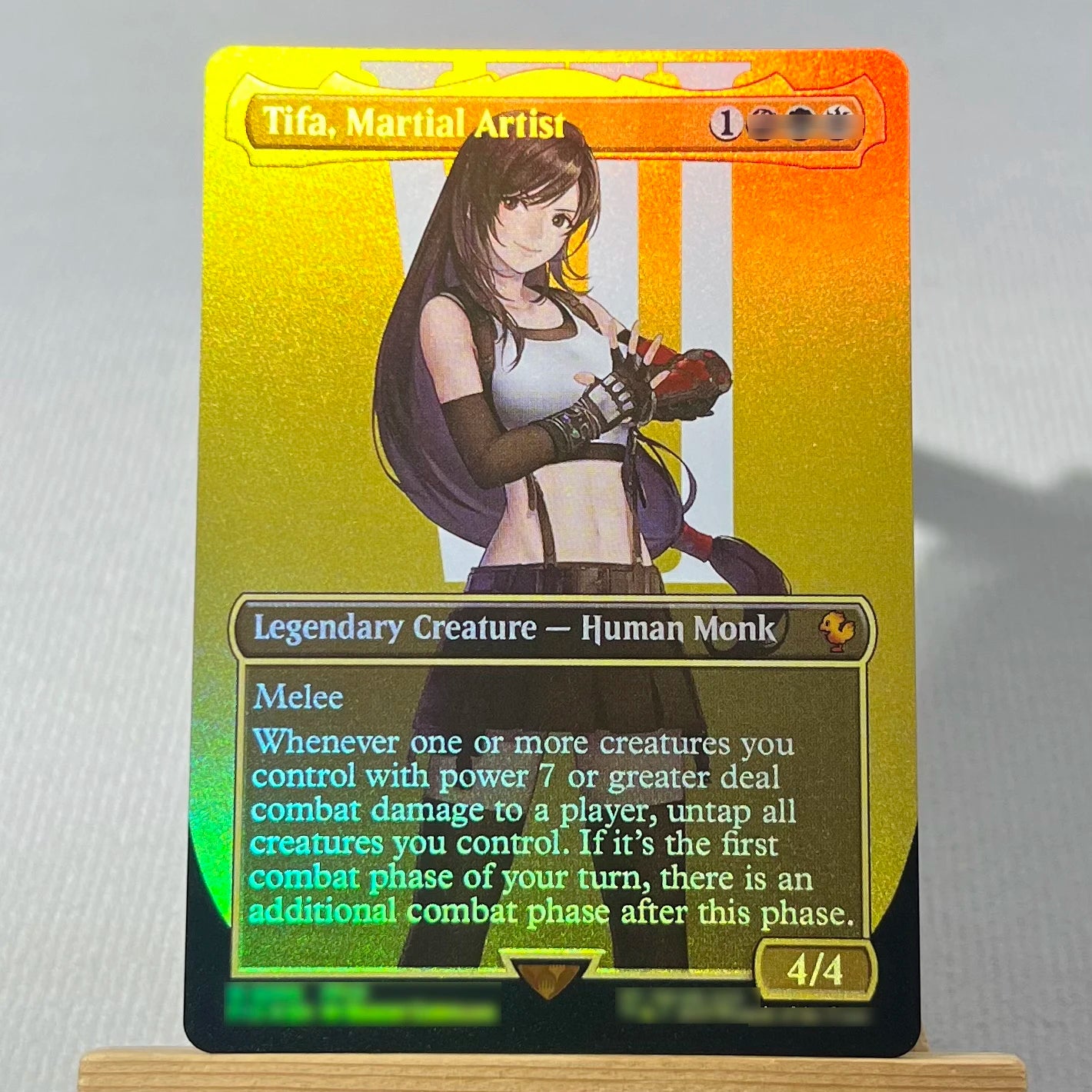 FCA FIN FIC PIP LTR FOIL4-002 magische Karten Antiker Kupferdrache Tcg Proxy Reisender Chocobo Celes, Runenritter Gathering