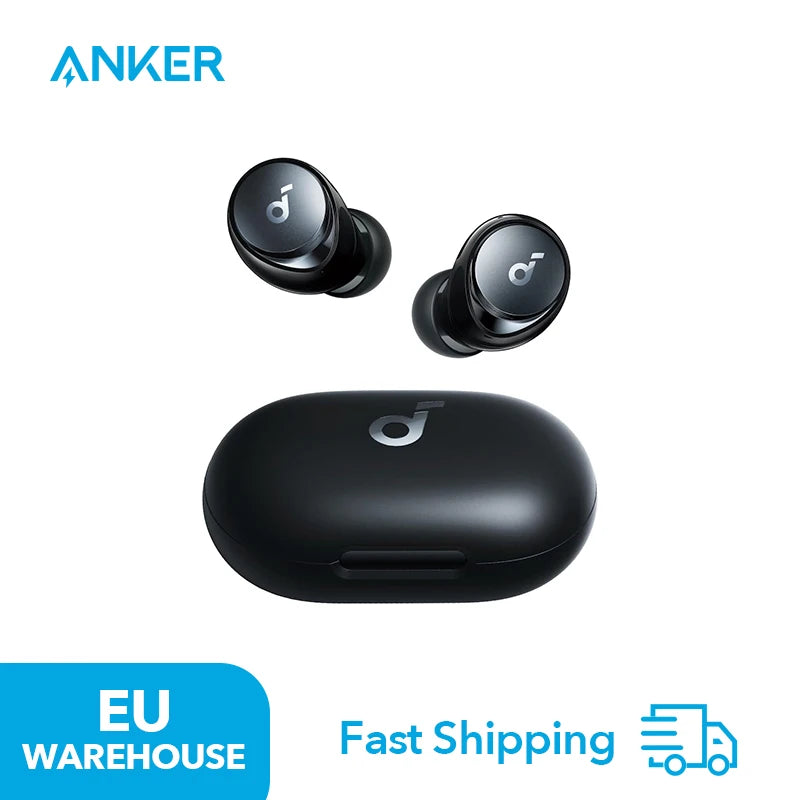 (EU stock) Soundcore by Anker Space A40 Bluetooth headphones, 98% automatic noise cancellation, wireless earbuds Hauptbild