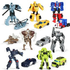 Kinder Spielzeug Mini Verwandlungs-Roboter-Kit Spielzeugmodelle 2-in-1 verformtes Auto Spielzeug Roboter Spielzeug für Kinder Geschenk Actionfigur