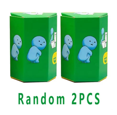 Surprise Gift blind box action figures Yoga Bedroom series multiple doll green noctilucent mysterious decoration model for toy
