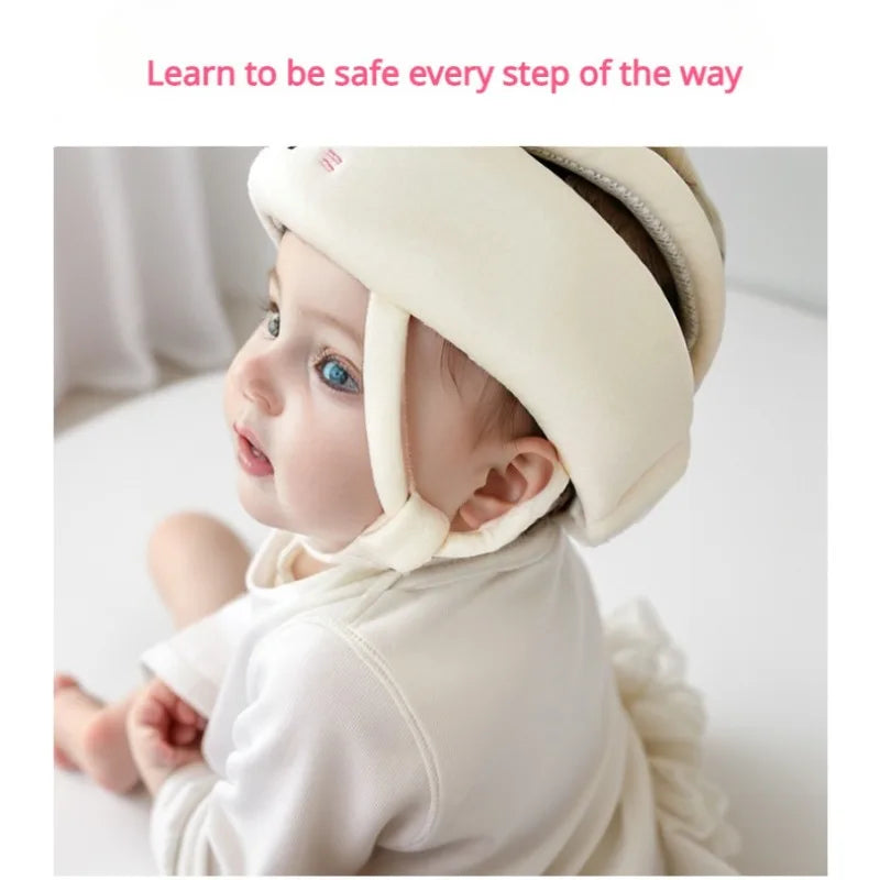 Kinder Babyhelm zum Krabbeln Gehen Baby Kopfschutz Weiches Kissen Säuglingssicherheitshelm zum Laufenlernen