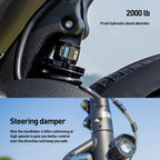 JOYOR E6-S Erwachsenen-Elektroroller 3200W Motor 60V31.5AH Akku Offroad-EScooter NFC-Entsperrung Hydraulische Bremse Klappbarer E-Scooter