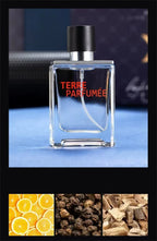 Luxusmarkenparfüm Herren Köln 100ml Parfums Homme Geschenkbox 4-teiliges Set Parfums Masculinos Natürlicher blumiger fruchtiger Duft Spray
