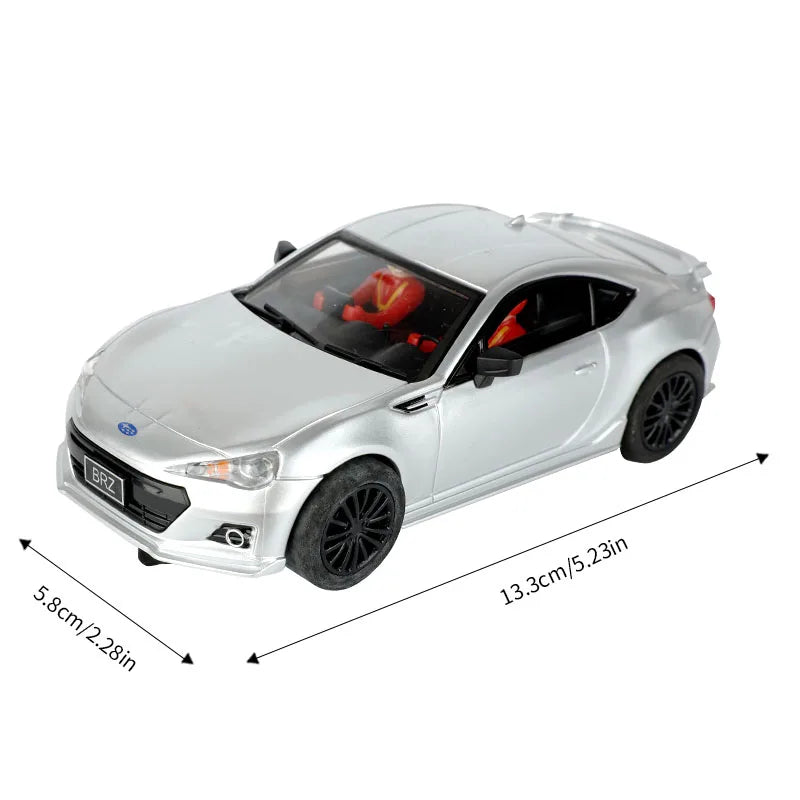 Analoge Slot-Car 1:32 Maßstab Renn-Polizei Spielzeug für Kinder Elektrische Rennstrecke